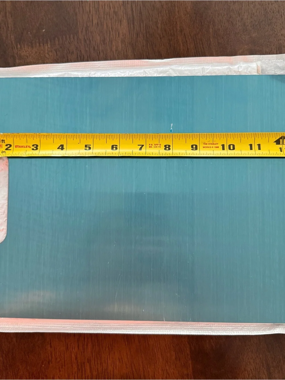 Stainless Steel Tablet-Style Cutting Board - Silver